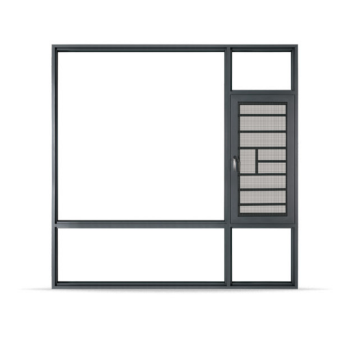 Aluminum Windows Broken bridge and screens in one Factory